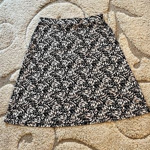 Kasper Printed Knit Skirt